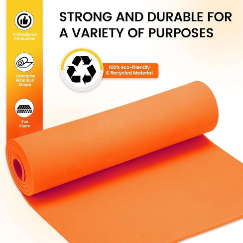Do²ping Pink Eva Foam Sheets roll, 2mm eva Craft Foam 49''x13.5'' High Density 86kg/m3 for Cosplay in Saudi Arabia