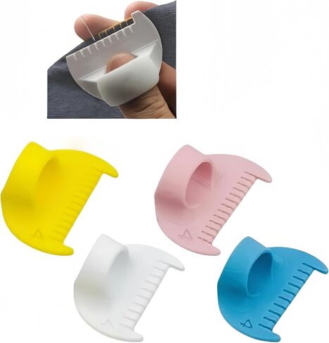 2PC Sewing Guide,Sewing Template for Stitching,Beginner Quilting Assistant Tool,Suitable for Leather, Fabric, and Craft Sewing (Yellow+White) in Saudi Arabia