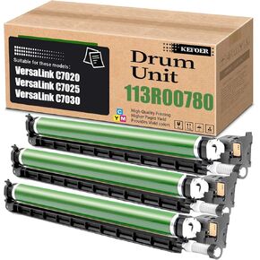 Compatible 113R00780 Imaging Drum Unit Replacement for Xerox 113R00780 Drum Cartridge for VersaLink C7020 C7025 C7030 Printer (Yellow)