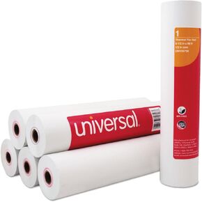 Universal Economical Ultra-Sensitive Thermal Fax Paper, 8-1/2" x 98 ft, 6 Rolls per Carton