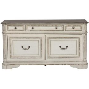 Liberty Furniture Magnolia Manor White Credenza