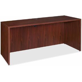Lorell 69377 Credenza Shell, 66-Inch x24-Inch x29-1/2-Inch,Mahogany