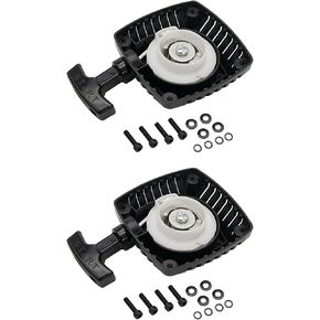 Pull Start Starter Aluminum Core 2pcs for 1/5 RC HPI 26 28 29 30 30.5cc ROVAN Hobby Model Gas Gasoline Engine Petrol Car Buggy Upgraded Hop-Up RC CAR Accessories