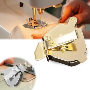 Magnetic Seam Guide– 2025 New Upgraded Arc Design Magnetic Sewing Guide for All Sewing Machine, Edge Retaining, Positioning, Anti-Curling,Pressing of Top Stitching,Sewing Machine Presser Foot