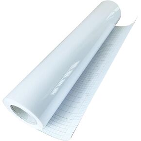 Glossy Cold Laminating Film 1102x25 in (0.7x31 Yards) 3 Mil UV Luster Vinyl Laminating Film 3 Inch Core for Photo Picture Laminating and Protection