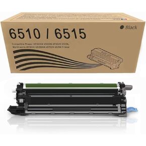 6510/6515 Black Drum Unit Replacement for Xerox 108R01420 Drum Unit for Xerox Phaser 6510 WorkCentre 6515 Printer Drum (48,000 Page Yield)