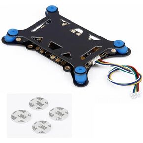DIY APM PX4 5 in 1 Shock Absorber Damping Plate Integrated Power Module and ESC Power Distribution Board with 5V and 12V BEC Compatible with APM PX4(1 Piece)