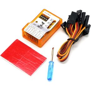 ZMR NX4 PRO EVO Flight Controller 3D Gyroscope Balance Compatible with Fixed-Wing Aircraft Compatible with Rate Hold Gyro Off Mode(NX4 EVO)
