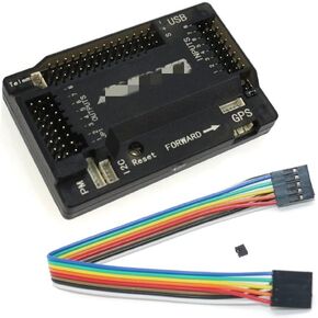 APM 2.8 Multicopter Flight Controller with Compass Compatible with 2.5 2.6 Models Straight Pin and Case Compatible with RC Quadcopter(NO Built in Compass)