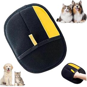 Pet Hair Removal Glove for Cats & Dogs, 2025 New Upgrade Electrostatic Gloves Pet Hair, Reusable Pet Hair Remover Glove