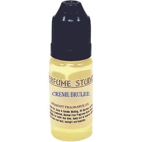 Fragrance Oil for Soap Making, Candle Making, Perfume Making, Oil Burners, Air Fresheners, Body Mists, Incense, Hair & Skincare Products. Pure Parfum; 12ml (Creme Brulee)