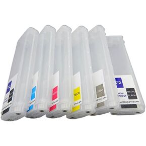 280ml Refill Ink Cartridges Compatible with Designjet T610 T620 T770 T790 T795 T1100 T1300 T2300 Printers with ARC