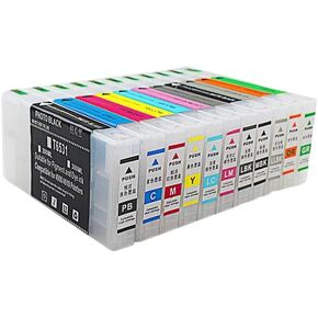 280ML Permanent Refill Ink Cartridge Compatible with Stylus Pro 4900 Printer