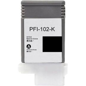 PFI-102 Ink Cartridge 130ml Pigment Ink Compatible with IPF 500 Series 510 600 605 610 700 710 720
