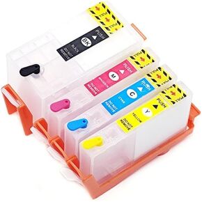 904 904XL Ink Refill Cartridge with Chip Compatible with Various OfficeJet Models 6950 6951 6954 6956 6958 6960 6962 6968 6970 6974 6975 6978