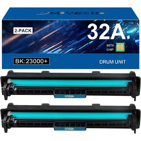 32A Imaging Drum High-Yield Replacement for HP 32A CF232A Drum M148dw M203dw M227fdw M118dw M148fdw M227fdn Printer 32A CF232A Drum 2-Pack