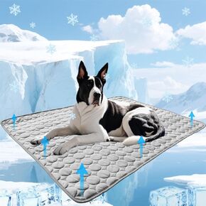 Dog Cooling mat, 59’’×40’’Washable Cooling Pad for Dogs, Large Dog mat Designed for Summer, Breathable and Easy to Carry pet mat for Dogs, Cats and Pets