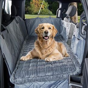 JOYTUTUS Dog Mat Bed for Back Seat Extender, Non-Slip Dog Bed Mat Custom Fit for Backseat Extenders, Pet Couch Cover,Washable Travel Pet Bed Mat for Cars, SUVs, Sedans