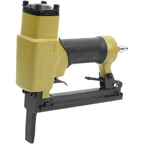 Pneumatic Upholstery Stapler Heavy-Duty 21GA 8016BL Pneumatic 12.8mm Crown Stapler Long Nose Pneumatic Stapler