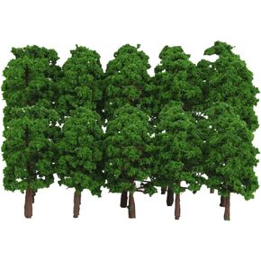 40x Model Trees DIY Railway Scenery Landscape Accssory 3.15'' 1/150 N Scale