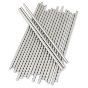 3*100mm Stainless Steel Rod Pins Blocking Plate Pins Solid Axle DIY Technology Model Wheel Drive Rotation Knitting Supplies Needle Accessories