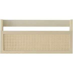 Bookshelves Wall Mounted Bookshelf Rattan Storage Rack Nordic Newspaper Rack Storage Bookshelf Wall Decoration Home Display Bookshelf Bookshelf
