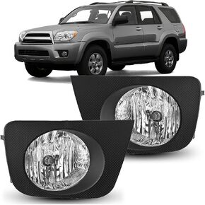 Nilight Fog Lights Assembly Compatible with 2016 2017 2018 Toyota RAV4 Fog Lamp Bumper Light Replacement Clean Lens Passenger and Driver Side with 12V H11 552 Halogen Bulbs, 2 Years Warranty in Kuwait