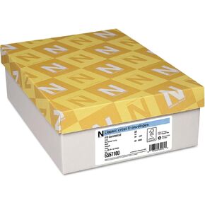 Neenah Paper 6557100 Classic Crest #10 Envelope ، 4 1/8 × 9 1/2 ، Baronial Ivory ، 500/box