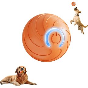 Duraspin Dog Ball, Alizure Dog Ball, Dura Spin Balls for Large Dogs, Interactive Automatic Rolling with Lights, Dogballs That Moves on Its Own (Mix)