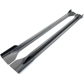 Side Skirts Side Skirt Extension Compatible For Jeep Grand Cherokee Base Model 2014 2015 2016 2017-2022 Car Accessories Glossy Black Spoiler Splitter(Matte black)