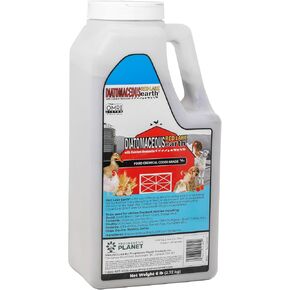 Red Lake Earth Animal Feed Additive, 6lb Jug - Natural Diatomaceous Earth with Calcium Bentonite for Poultry & Livestock - Prevents Caking & Improves Feed Flow