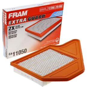 FRAM Extra Guard CA11050 Replacement Engine Air Filter for Select Chrysler, Dodge, Ram and Volkswagen (3.6L) Models, Provides Up to 12 Months or 12,000 Miles Filter Protection