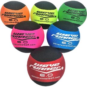 Wave Runner 6.0 Water Bouncing Ball (6-Pack)