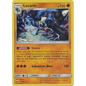 Lucario - 71/147 - Holo Rare