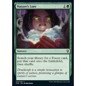 Magic: the Gathering - Nature's Lore (244) - Battle for Baldur's Gate