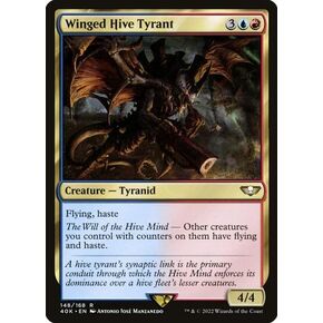 Winged Hive Tyrant (148) MTG