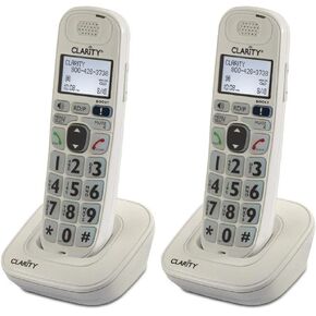 Clarity D704HS Moderate Hearing Loss Cordless Handset-Bundle (2 Pack)
