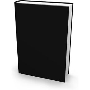 Book Sox Stretchable Book Cover: Jumbo Solid Black. Fits Most Hardcover Textbooks up to 9 x 11. Adhesive-Free, Nylon Fabric School Book Protector. Easy to Put On. Washable & Reusable Jacket.
