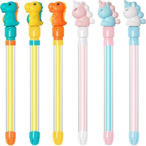 Dsmile 6 Packs Water Guns for Kids Adults, Plastic Handle Outdoor Swimming Pool Beach Summer Fun Party Games for Girls Boys Teens Adults in Kuwait