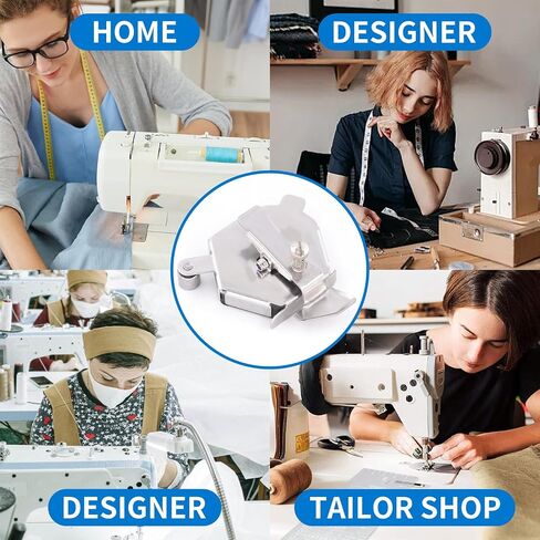Magnetic Seam Guide– 2025 New Upgraded Arc Design Magnetic Sewing Guide for All Sewing Machine, Edge Retaining, Positioning, Anti-Curling,Pressing of Top Stitching,Sewing Machine Presser Foot in Saudi Arabia