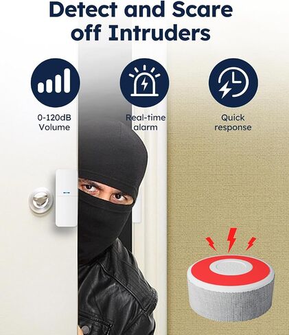 tolviviov Indoor Hub- Compatible with tolviviov Home Alarm System-HUB Needed ( Include Power Adapter and Power Cord) in Saudi Arabia