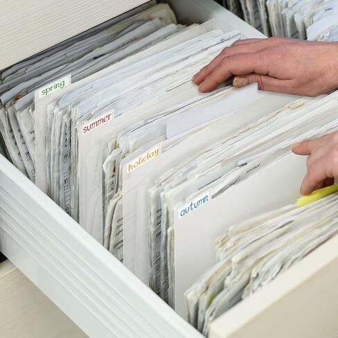 12 x 12 Inches Scrapbook Tabbed Dividers Scrapbook Paper Storage Dividers Page Dividers with Labels for Storage Box Cards File Holder (30 Pieces) in Saudi Arabia