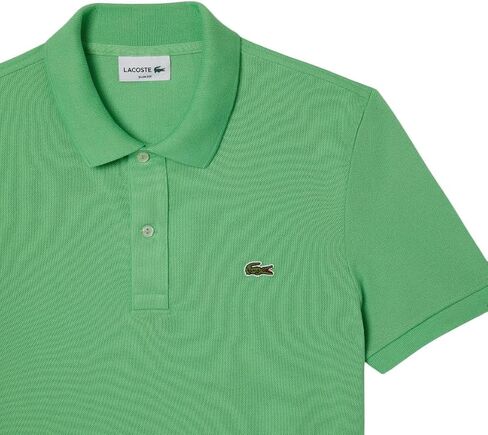 Lacoste Men's Legacy Classic Pique Slim Fit Short Sleeve Polo Shirt in Saudi Arabia