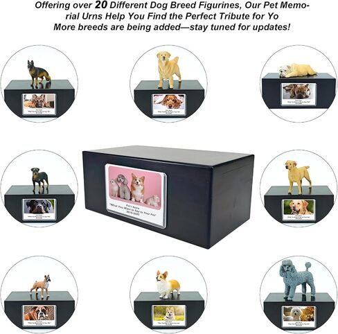 Pet Dog Urns for Ashes Memorial Gifts for Loss Lovers Shadow Box Sympathy Keepsake Small Cat Cremation Casket Funerary Frame Pictures Rosewood Material Bengal Cat Figurine Urn in Saudi Arabia