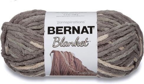 Bernat Blanket Yarn, 10.5 oz, Smokey Blue, 1 Ball in Saudi Arabia