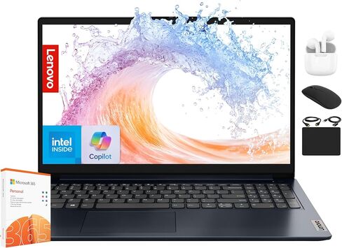 Lenovo Flex 3i Newest Spin X360 2-in-1 Convertible Chromebook Laptop, 15.6" FHD Touchscreen,Quad -Core Intel Pentium N6000 Processor, 8GB RAM, 64GB eMMC,Wi-Fi 6, 10+ Hours, Chrome OS +HubxcelAccessory in Saudi Arabia