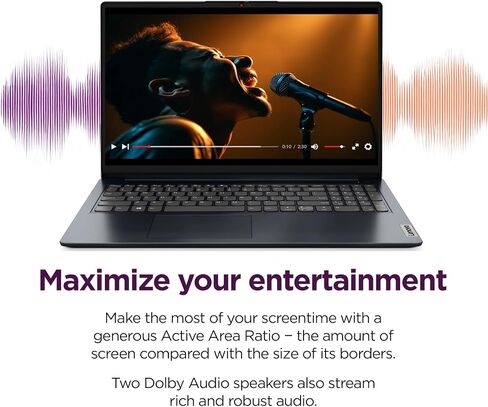 Lenovo Flex 3i Newest Spin X360 2-in-1 Convertible Chromebook Laptop, 15.6" FHD Touchscreen,Quad -Core Intel Pentium N6000 Processor, 8GB RAM, 64GB eMMC,Wi-Fi 6, 10+ Hours, Chrome OS +HubxcelAccessory in Saudi Arabia