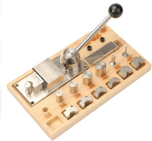 Metal Wire Bending Jig Set with Adjustable Dies, Metal Wire Jewelry Making Tools, Ring Bender Maker Tool Kit, for DIY Rings, Bending Metals, Jewelry Making,A in Saudi Arabia