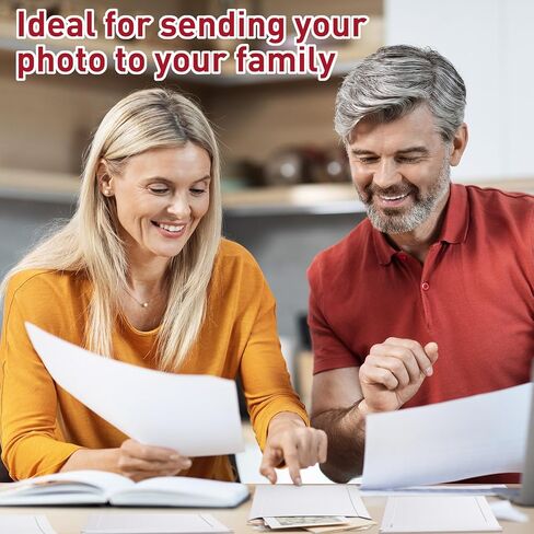 Fainne 300 Pieces 6x8 Inches Rigid Self Adhesive White Photo Mailers 350GSM Document Thicken Keep Flat Cardboard Mailers Shipping Envelopes Photography for Photos, Documents, CD in Kuwait