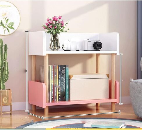 Simple Floor-to-Ceiling Bookshelf Simple Living Room Multi-Layer Shelving Shelf Saving Space Primary School(C) in Saudi Arabia